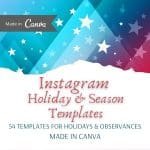 HOLIDAY CANVA TEMPLATES