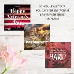 VETERANS DAY CANVA TEMPLATES