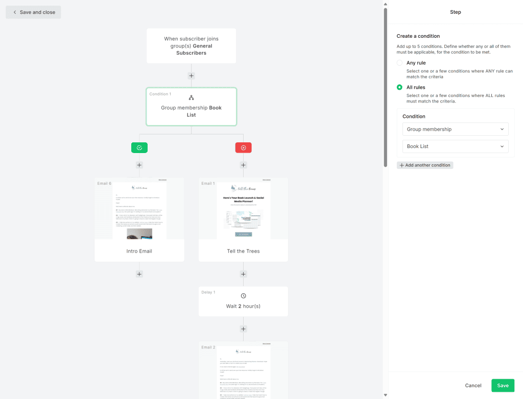 Mailerlite Email Automation