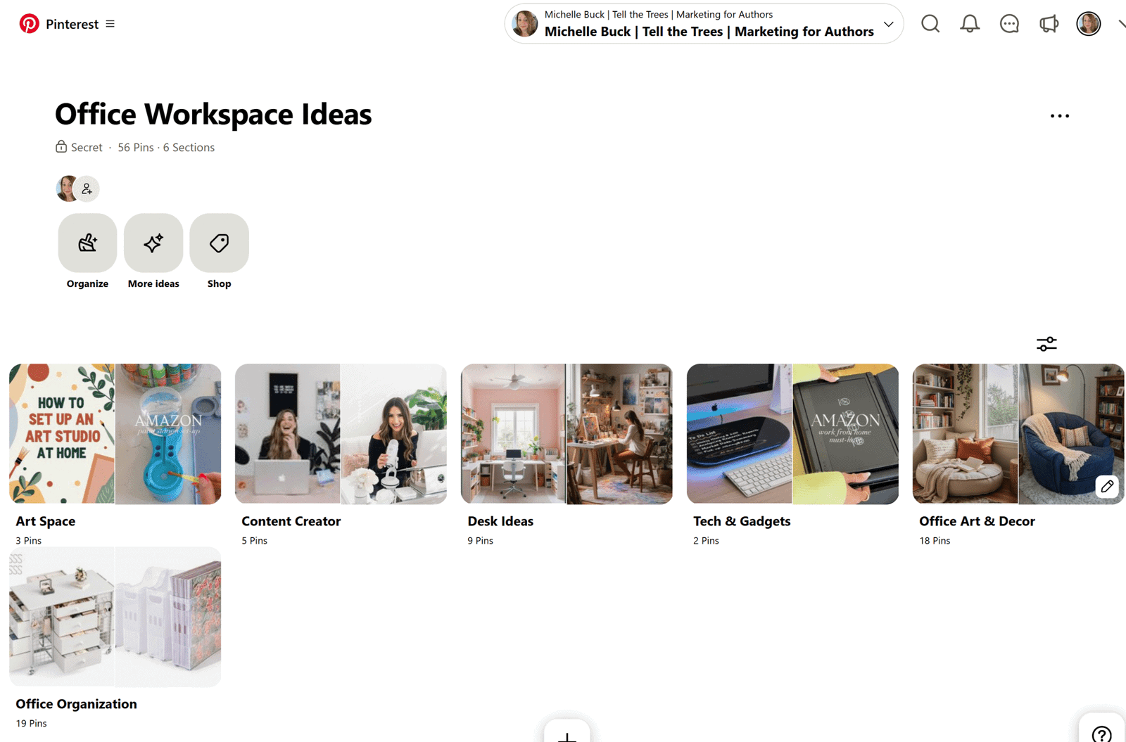 secret boards on pinterest
